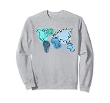 Mapamundi Line Art Sudadera