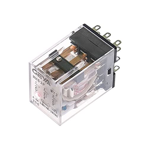 Relais miniature HH53P 5A à commutation stable pour circuits AC220V compacts