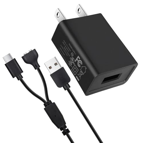 Defydayer Fast Charger for Jugbow Training Collar-USB Power Adapter Dog Shock Collar Charger Cord Replacement-3.3ft USB to USB-C and Magnetic Charging Cable