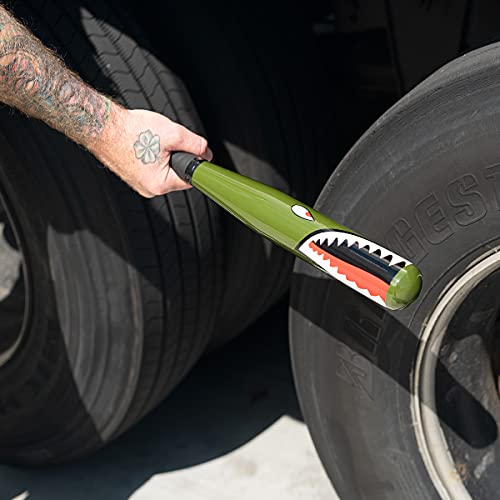 Image of United Pacific 17 inch Aluminum Tire Checker Bat, Robust & Durable, Wrapped Handle, Truck Tire Checker Bat - ONE BAT