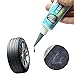 Cirdora 30ml Reifenreparatur Kleber Reifen Dichtung Schutz Einstichabdichtmittel Kleber Wasserfest Reifenkleber Alleskleber Gummi Reparatur Set Reifenflickzeug Gummikleber Für Auto Motorrad Fahrrad