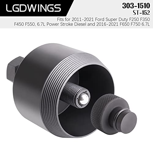 Lgdwings Front Crankshaft Seal Remover Tool 303-1510, Fits For 2011-2021 Ford Super Duty F250 F350 F450 F550, 6.7L Power Stroke Diesel And 2016-2021 F650 F750 6.7L, Alt St-152 #TOP4