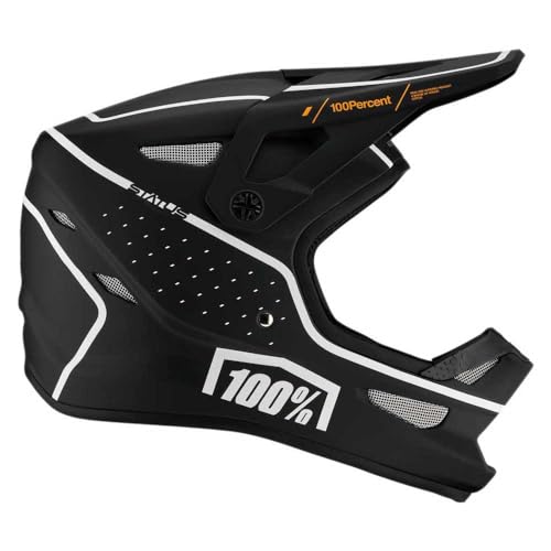 100% Downhill MTB-Helm Status Schwarz Gr. M