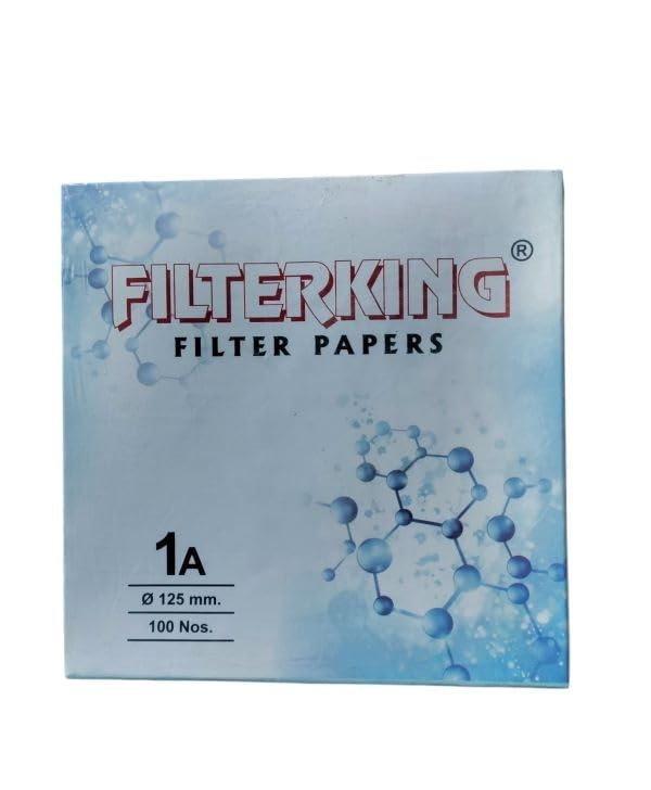 Quantitative Filter Paper Sheet, Grade 1, 11 Micron, 12.5 cm, Pack of 100-image-2