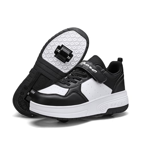 Scarpe Con Rotelle ENEN 2-in-1 – Sneakers Convertibili Per Bambini E Ragazzi, Ruota Posteriore Retrattile, Outdoor, Taglie Normali