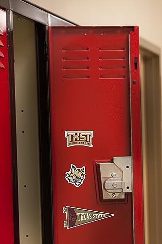 Image of Texas State University 10ct Vinyl Sticker Pack - Large Waterproof Bobcats, TXST, Mascot & Pennant Decals for Laptops, Water Bottles, Tablets, Scrapbooks, Vehicles & More - Officially Licensed Designs