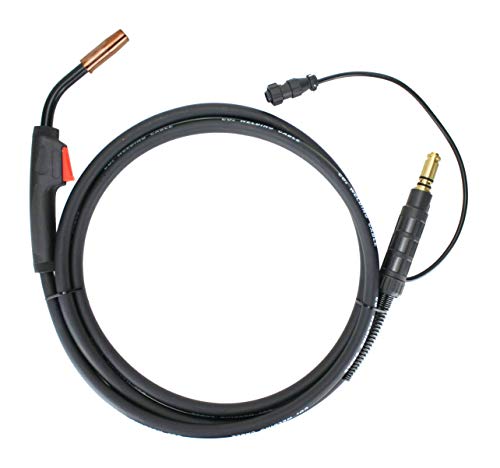 150 Amp MIG Gun Torch Compatible with Lincoln Magnum - 12 Feet Cable - Two-Pin Signal Connector