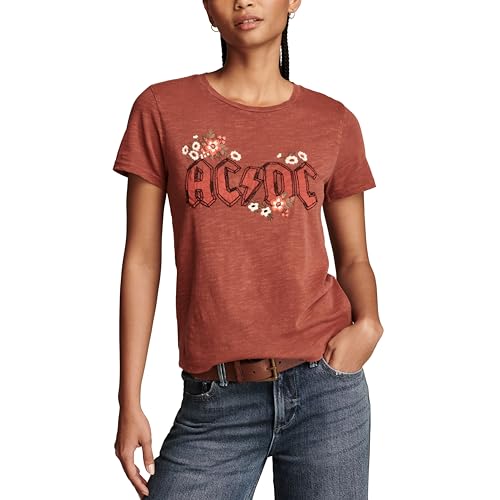 T-shirt classique à col rond confectionné avec des finitions haut de gamme
