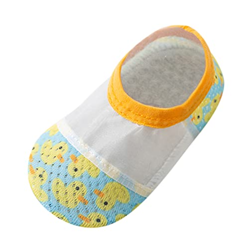 Spearmint Baby Shoes Socks Floor Barefoot Non-Slip Cartoon Breathable Boys Prints 1-3Y Girls Casual Sneaker