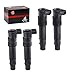 4pcs Ignition Coils For Suzuki GSX-R600 GSX-R750 GSX-R1000 Katana GSX650F Bandit GSF1250 Burgman AN650 Boulevard C109R VLR1800 M109R VZR1800