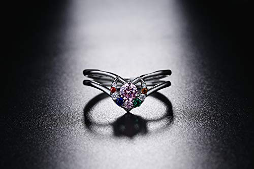 Purreen Sailor Moon Ring Tsukino Usagi Wedding Ring (10)2