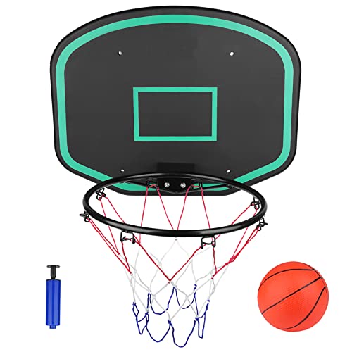 Trampoline Basketball Hoop Attachment, Trampoline Accessories For Trampoline Games, Mini Basketball Hoop For Trampoline Outdoor, Fit For Straight Pole Only, Strong And Sturdy, Easy To Install #TOP5