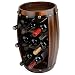 Produktbild Holzfass Weinregal 8 Flasche Halter 50cm Christow