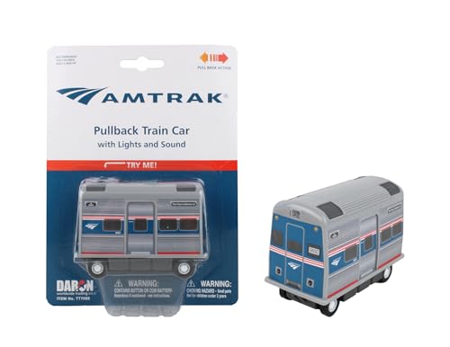 Daron Amtrak Pullback Train Car TT7002