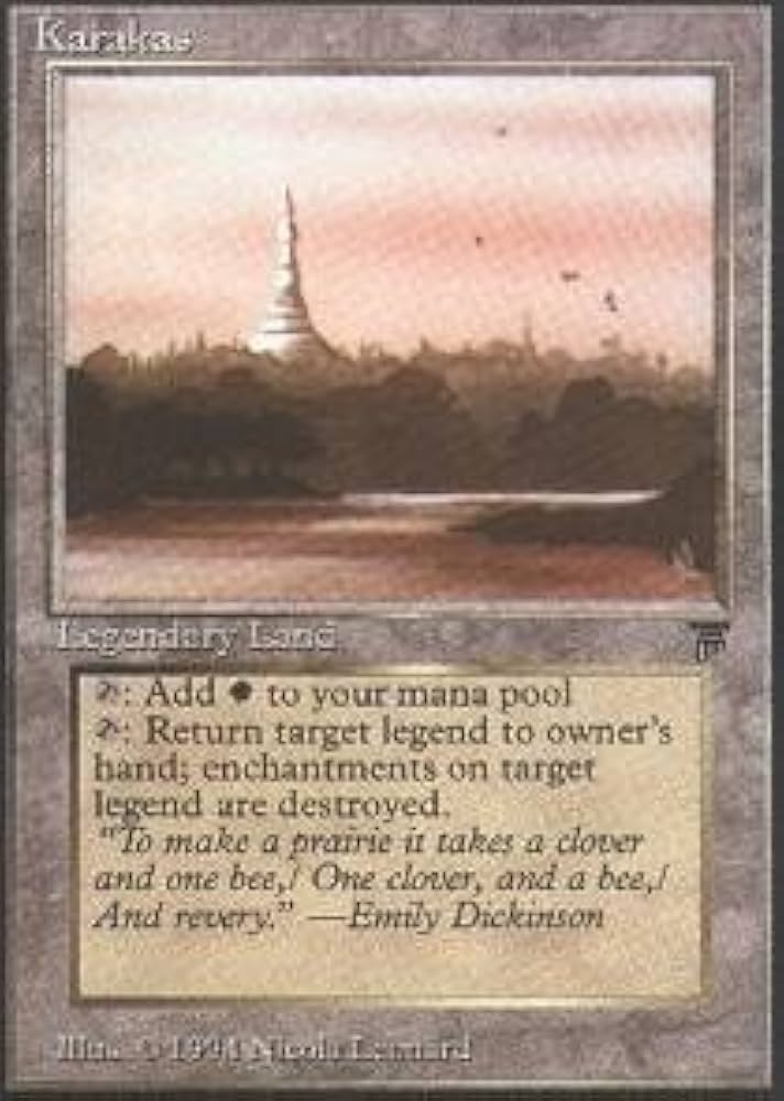 マジック：ザ・ギャザリング - MTG Karakas カラカス　レジェンド Amazon.com: Magic: the Gathering - Karakas - Legends : Toys
