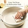 Redchef Ceramic Saute Pan with Lid, Nonstick Deep Frying Pan, 5QT Jumbo Cooker with Helper Handle & Lid, Non Toxic Ceramic Cooking Pan, Chef Pan, Dishwasher & Oven Safe, PFAS PFOA & PTFE Free #5