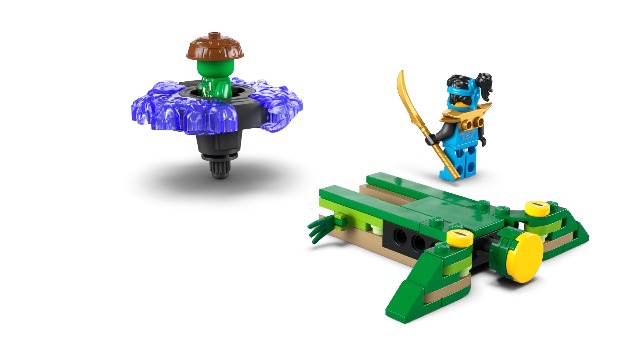 LEGO NINJAGO NYA vs. Mutation Monster Spinner - Battle Toy
