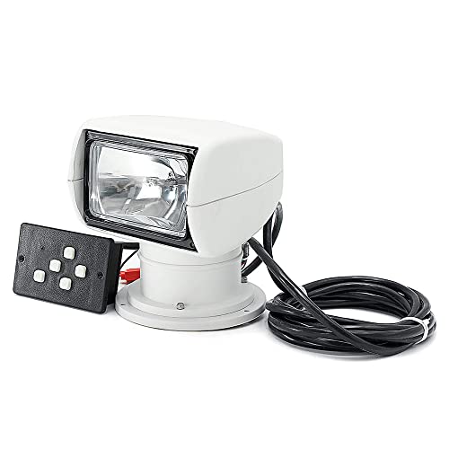 Spot de recherche pour bateau et voiture éclairage extérieur 12V blanc orientable