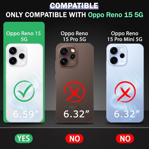 Image of TheGiftKart Crystal Clear Back Cover Case for Oppo Reno 15 5G | Shockproof Soft TPU Case | Cushioned Edges for Ultimate Protection Back Cover Case for Oppo Reno 15 5G (TPU, Transparent)