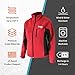 Sahara Women’s Heated Jacket - 10 hrs of Heat | 3 Heat Zones | with Battery & Charger | Machine Washable | All Day Warmth