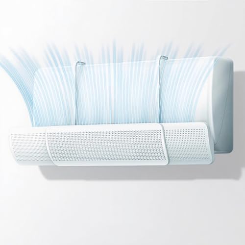 Contrôle du débit d'air AC réglable et déflecteur de climatisation sans perçage pour maison