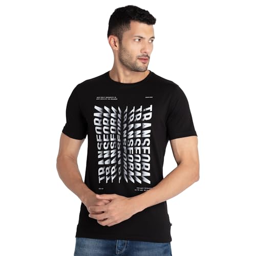Image of Status Quo Mens Printed Round Neck T-Shirt Black