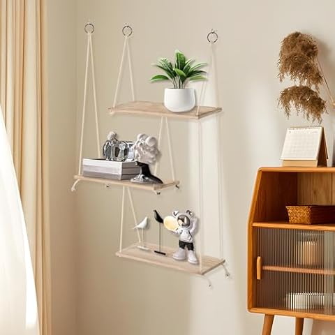 LYIYEYAN Macrame Wall Shelf Cover