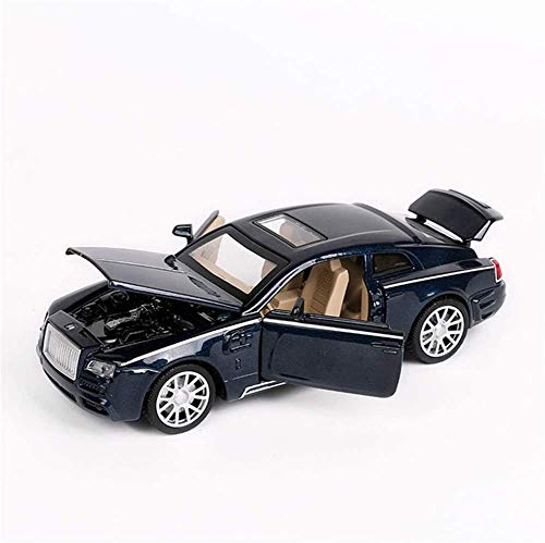 Zhangl 1:32 Scale Alloy Diecast Vehicle Model Toy,Rolls Royce Model Cars with Sound and Light Pull Back Power for Kids Adults, (Color : B)