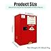 16 Gallon Flammable Storage Cabinet 35.5