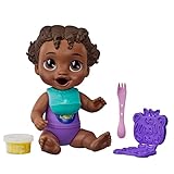 Baby Alive Dinnertime Creations, Black Hair Doll with Play Food...