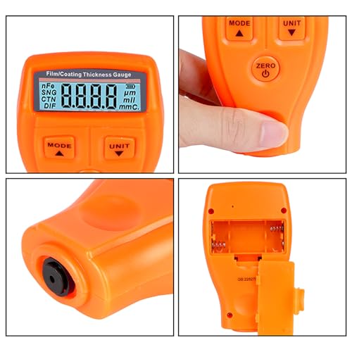 Medidor digital de espesor de pintura para autos miniatura 6