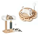 Cozyipet Scratching Post with Bed & Scratching Board Bundle Product