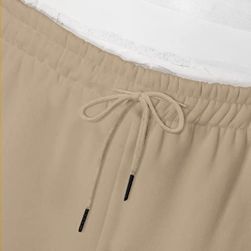 Guolarizi Mens Autumn And Winter High Street Fashion Leisure Loose Sports Running Solid Color Lace Up Pants Pole Sweat Pants #TOP6