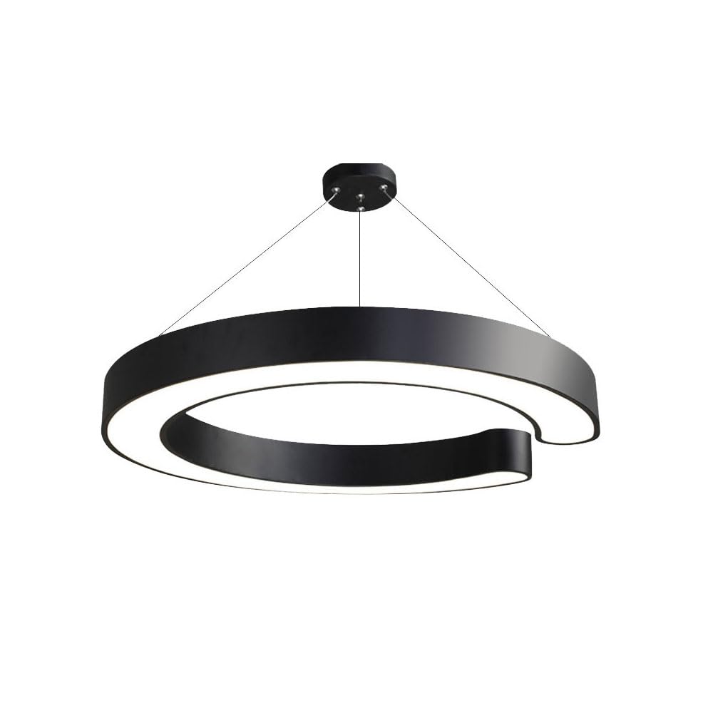 Lámpara colgante LED ajustable para iluminar techos altos en gimnasios y salas grandes