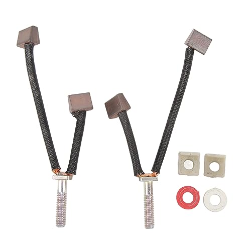 Image of Motor Replacement Brushes, Reduce Friction Increase Speed Efficient Winching ATV Motor Carbon Brush Kit Strong Power Output for 2000 To 5000lb Winch