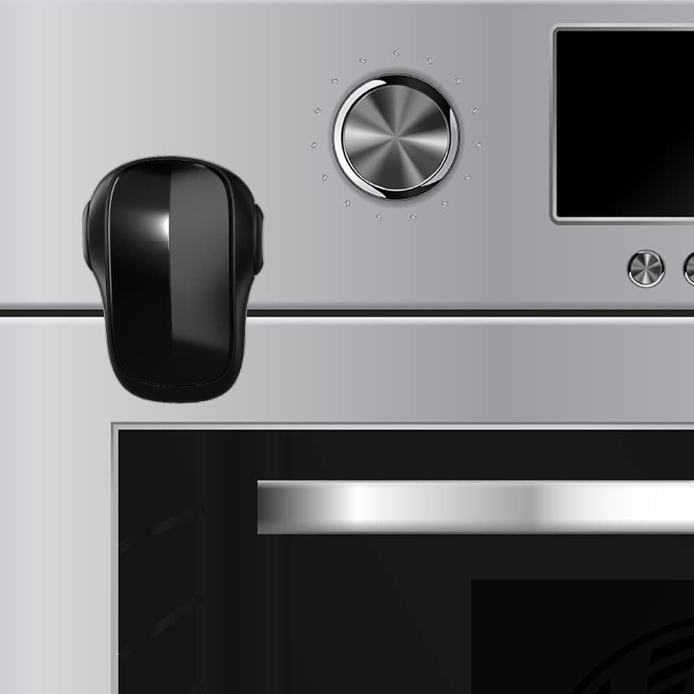 Moonybaby Oven Lock Child Safety, Heat-Resistant, Jet Black Moonybaby Oven Lock Child Safety, Heat-Resistant, Jet Black