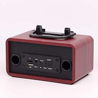 Vosarea Enceinte Bluetooth en Bois Vintage rétro Haut-Parleur sans Fil Haut-Parleur Portable Haut-Parleur avec Son HD et Basse (Rouge) - Les Beatles, Paul McCartney, John Lennon, RIngo Starr, George Harrison Vosarea Enceinte Bluetooth en Bois Vintage rétro Haut-Parleur sans Fil Haut-Parleur Portable Haut-Parleur avec Son HD et Basse (Rouge) – Image 7