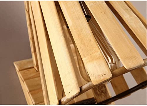 Support d'allée en bois massif et applique pour bar café