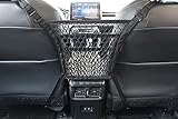 Conlia 3-Layer Car Mesh Organizer,Car Net Pocket Handbag Holder,Car Seat Handbag Net Pocket Holder,Barrier of Backseat Pet Kids，Driver Storage Mesh Bag