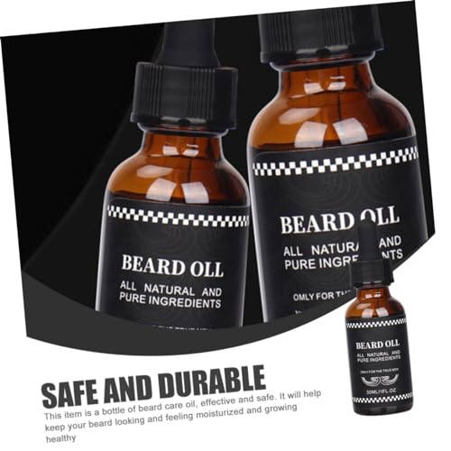 NOLITOY 1 Líquido De Crescimento De Barba Óleos Essenciais Masculinos Loção Pós-Barba Suplemento Mas
