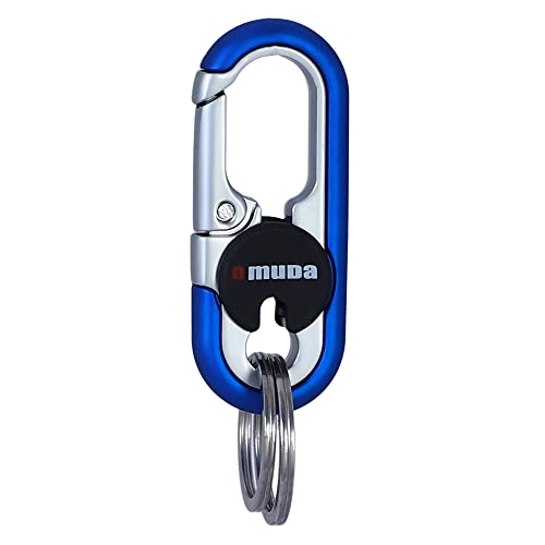 Image of Techpro Stainless Steel Keychain Heavy Duty Car Keychain for Men and Women