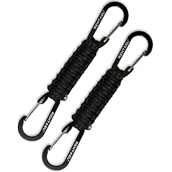 Amazon.com: REHTAEL 4Pcs Heavy Duty Paracord Keychain with 2