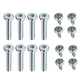Dime Bag Hardware Inline Skate Axles 8-Pack 30mm Replacement Nuts and Bolts