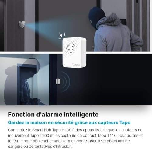 Smart Hub avec sonnerie Connectée TP Link Tapo H100 - vue 9