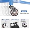 GanFindX Folding Skater Aid for Kids Roller Skating, Roller Skate Trainer for Kids Toddler Adjustable Height Training Walker