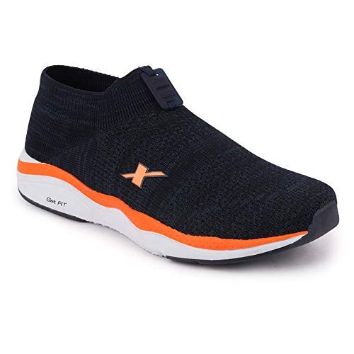 Image of Sparx Mens SM 484 | Enhanced Durability & Soft Cushion | Blue Running Shoe - 8 UK (SM 484)