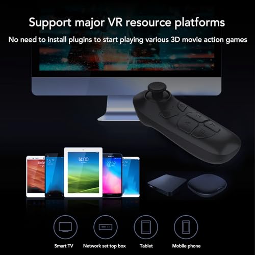 110x43x37mm VR kontroler bezprzewodowy pilot Bluetooth do gier Ebook Selfie Music PPT dla entuzjastów VR Digital Professionals