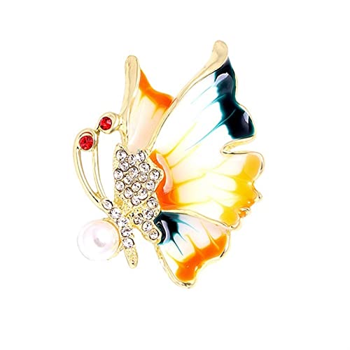 Broche papillon en émail le cadeau idéal pour femme chic