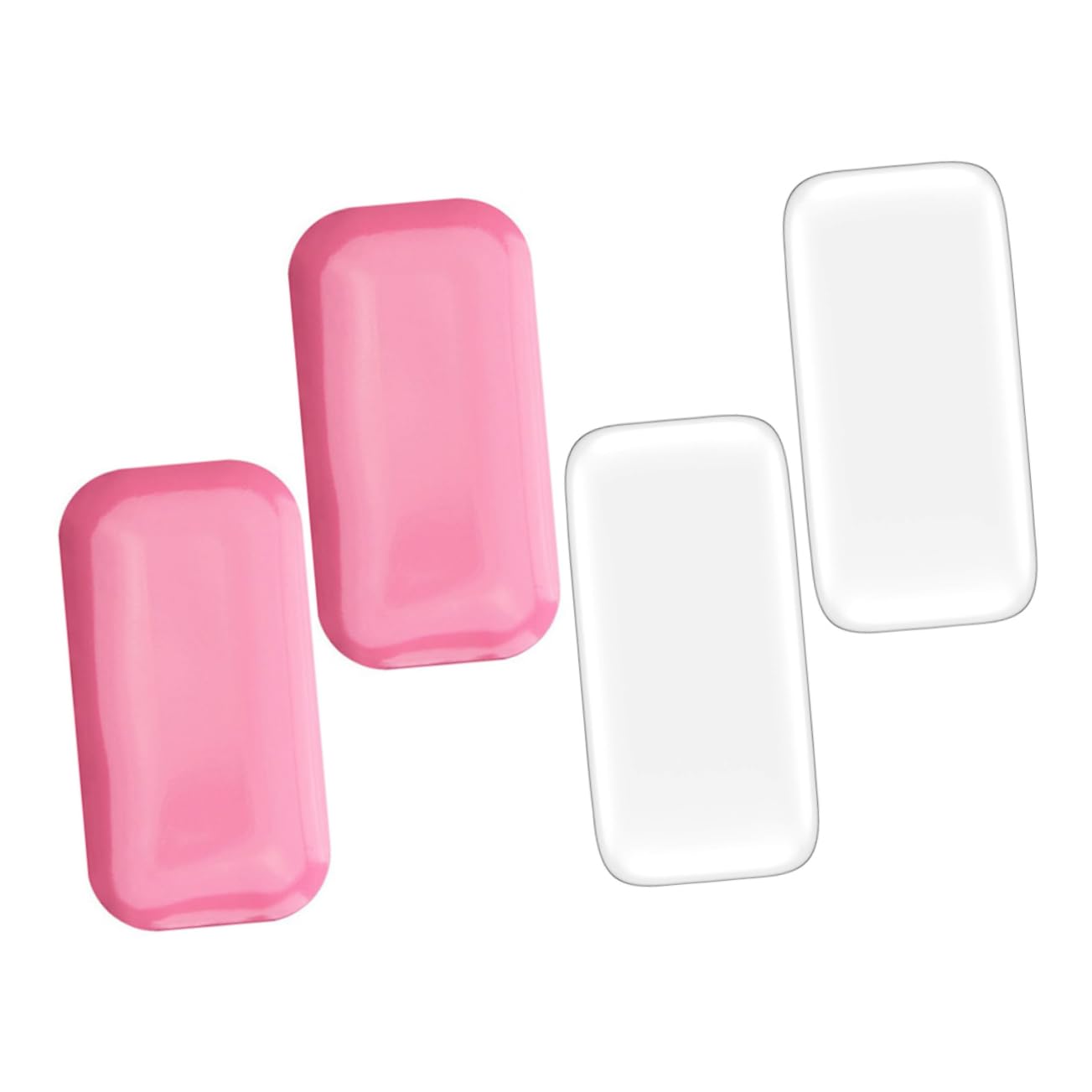OHPHCALL Silicone Eyelash Lift Pads Set 4pcs Lash Extension Eye Pads Lash Accessories Lash Lift Props Safe Gentle for False Lashes