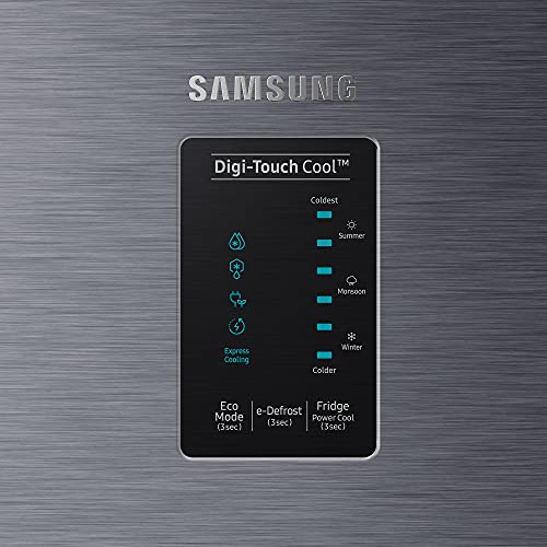 Image of Samsung 198 L 3 Star Inverter Direct Cool Single Door Refrigerator Appliance (RR21A2D2YS8 /HL, Base Stand with Drawer, Digi-Touch Cool, Elegant Inox, Silver)